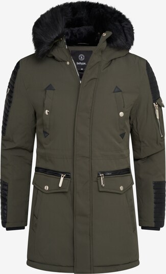 behype Parka 'FADE-2' in khaki, Produktansicht