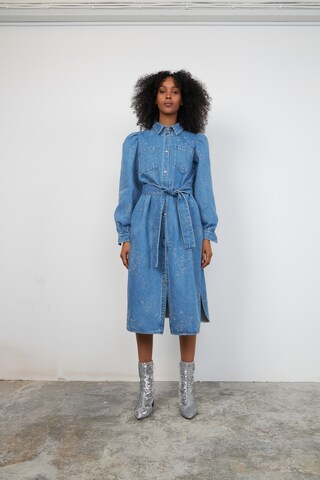 Stella Nova Shirt dress 'Sara Lou' in Blue