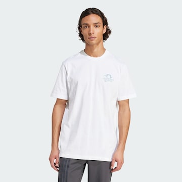 ADIDAS ORIGINALS Футболка в Белый: спереди