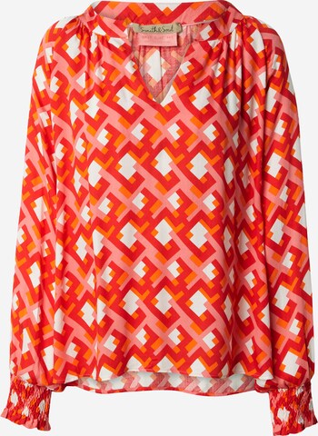 Smith&Soul Blouse in Roze: voorkant