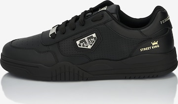 Philipp Plein Platform trainers 'Street' in Black: front