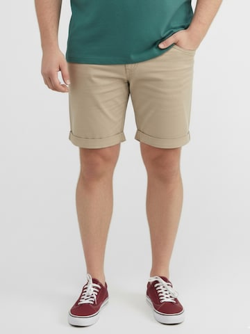 LERROS Regular Chino trousers in Beige: front