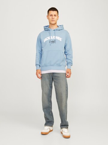 JACK & JONES Sweatshirt 'JORBronx' in Blauw