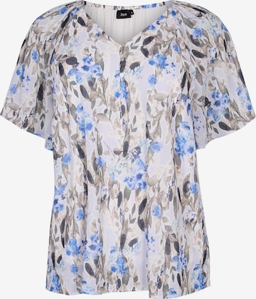Zizzi Blouse 'ELAVRIN' in White: front