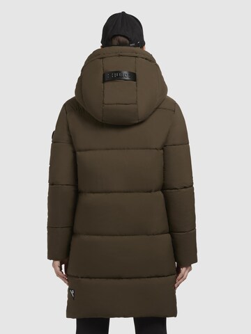 Cappotto invernale 'Haya Matt' di khujo in verde