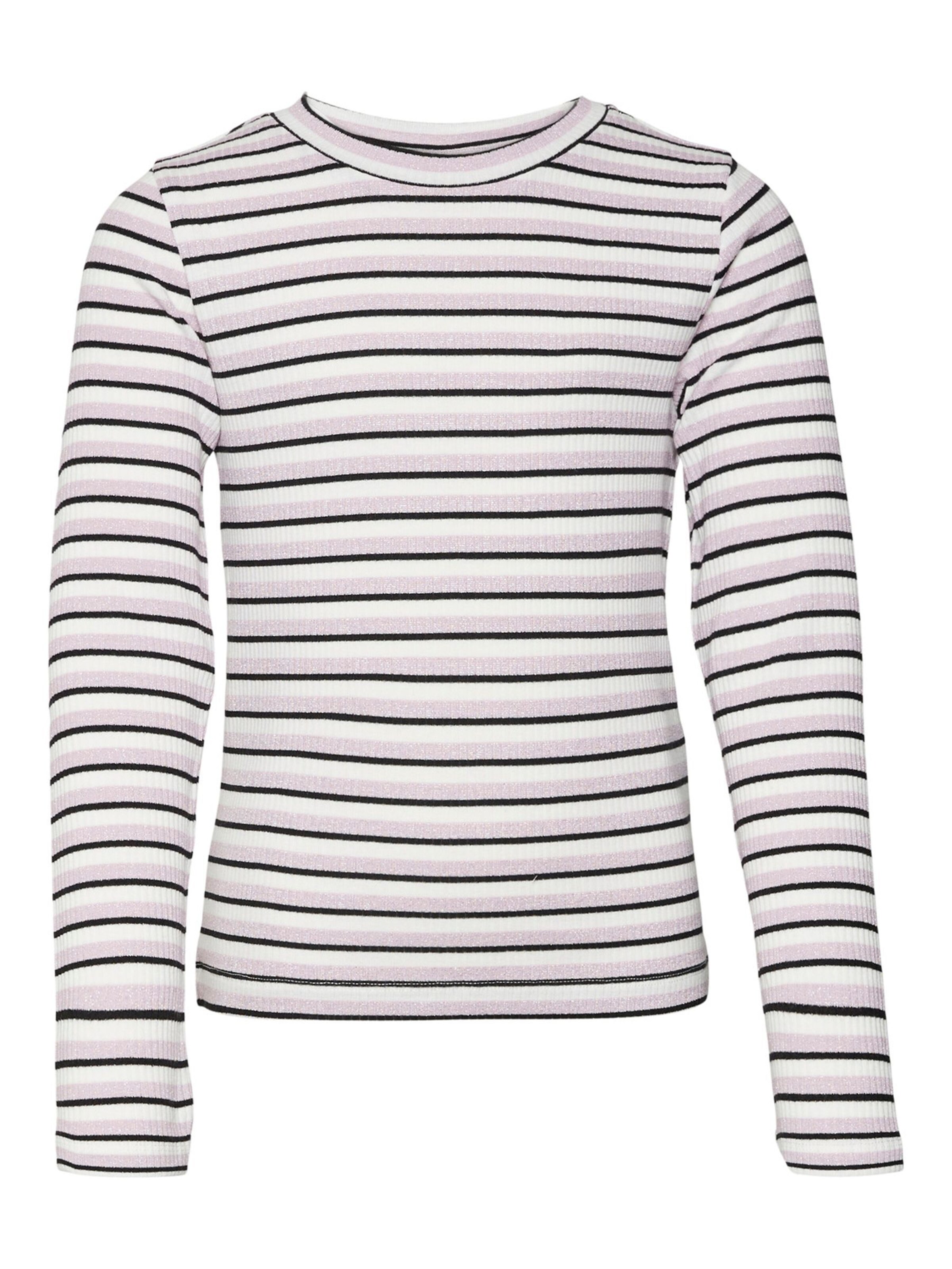 T-Shirt 'VIO' Vero Moda Girl en blanc : devant