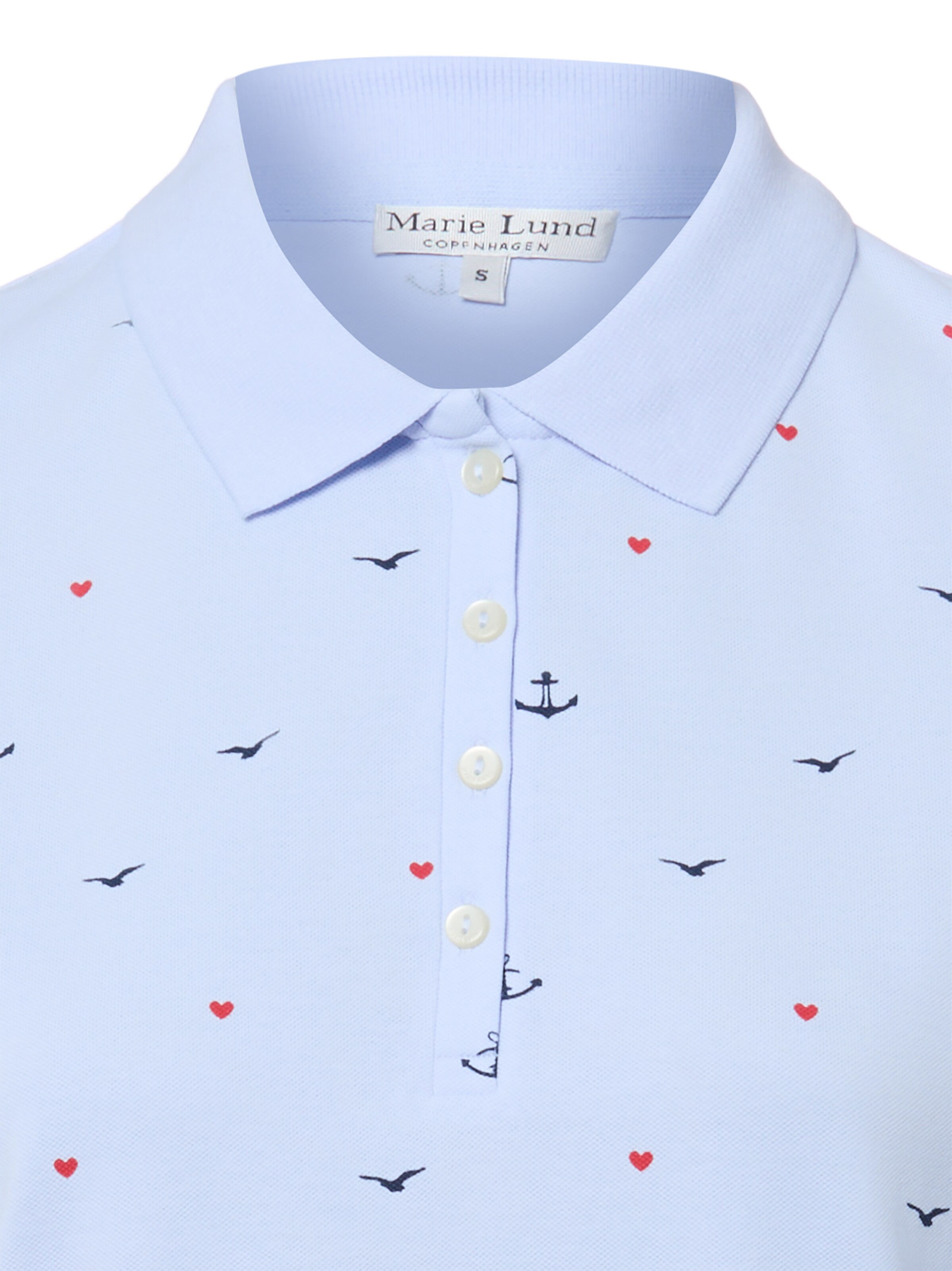 Marie Lund Shirt in Blauw
