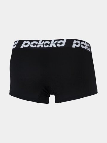 pckd – underwear done right. Boxershorts 'Boxer Trunks' in Schwarz