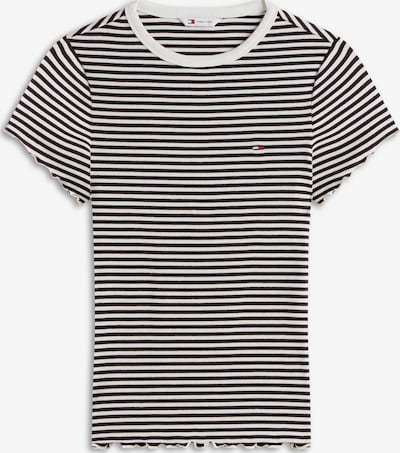 Marškinėliai iš Tommy Jeans, spalva – juoda / balta, Prekių apžvalga