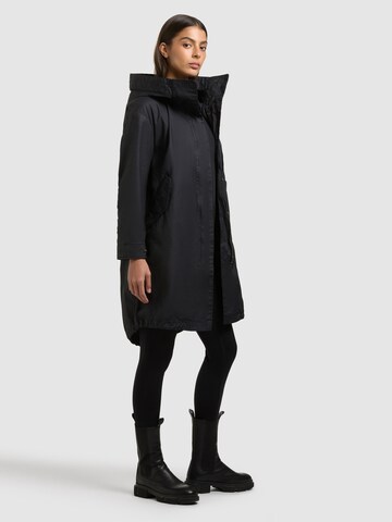 Manteau mi-saison 'Nele' khujo en noir