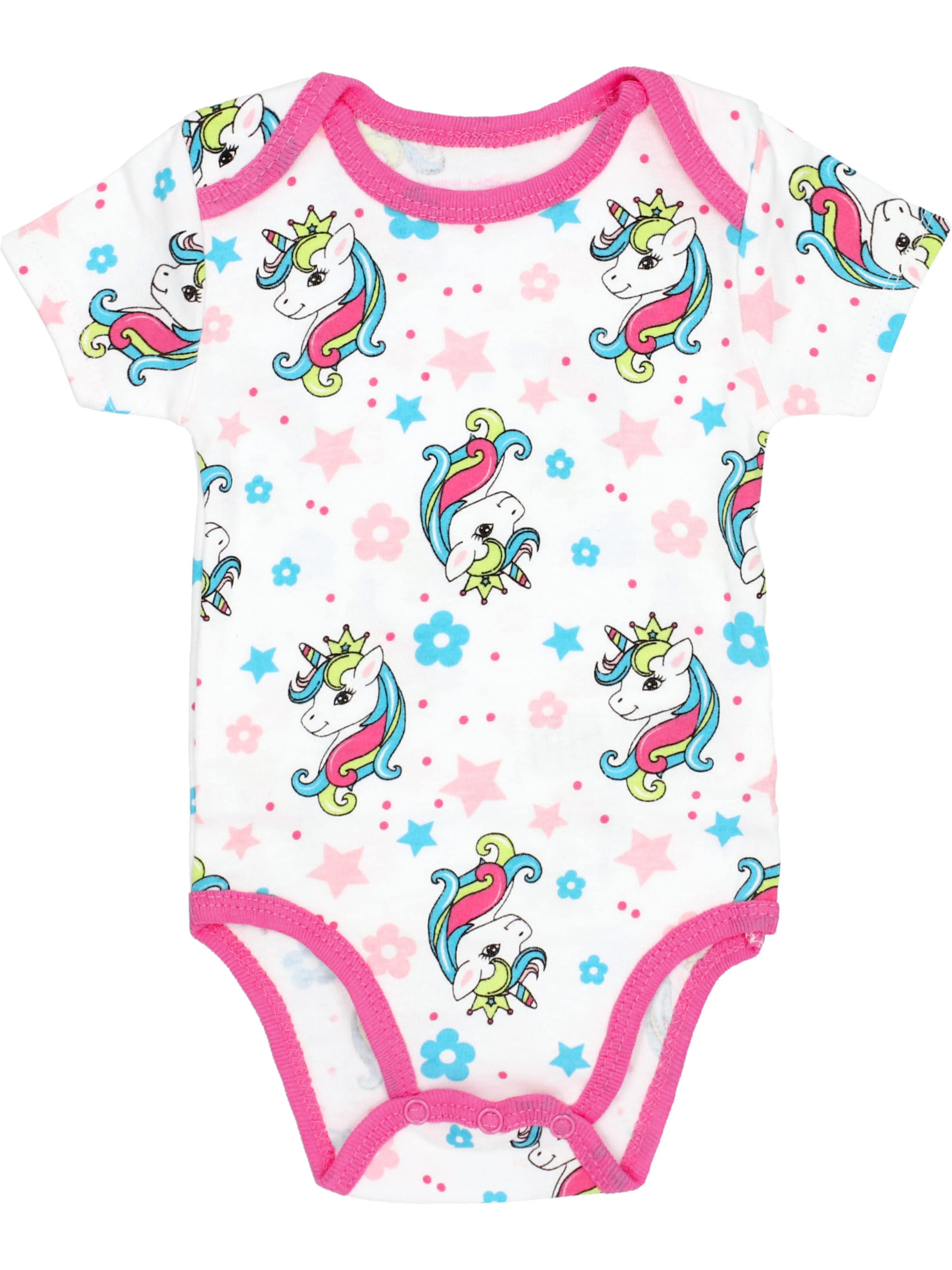 E Plus M Strampler 'MINI MÖME' in Weiß: Vorderseite