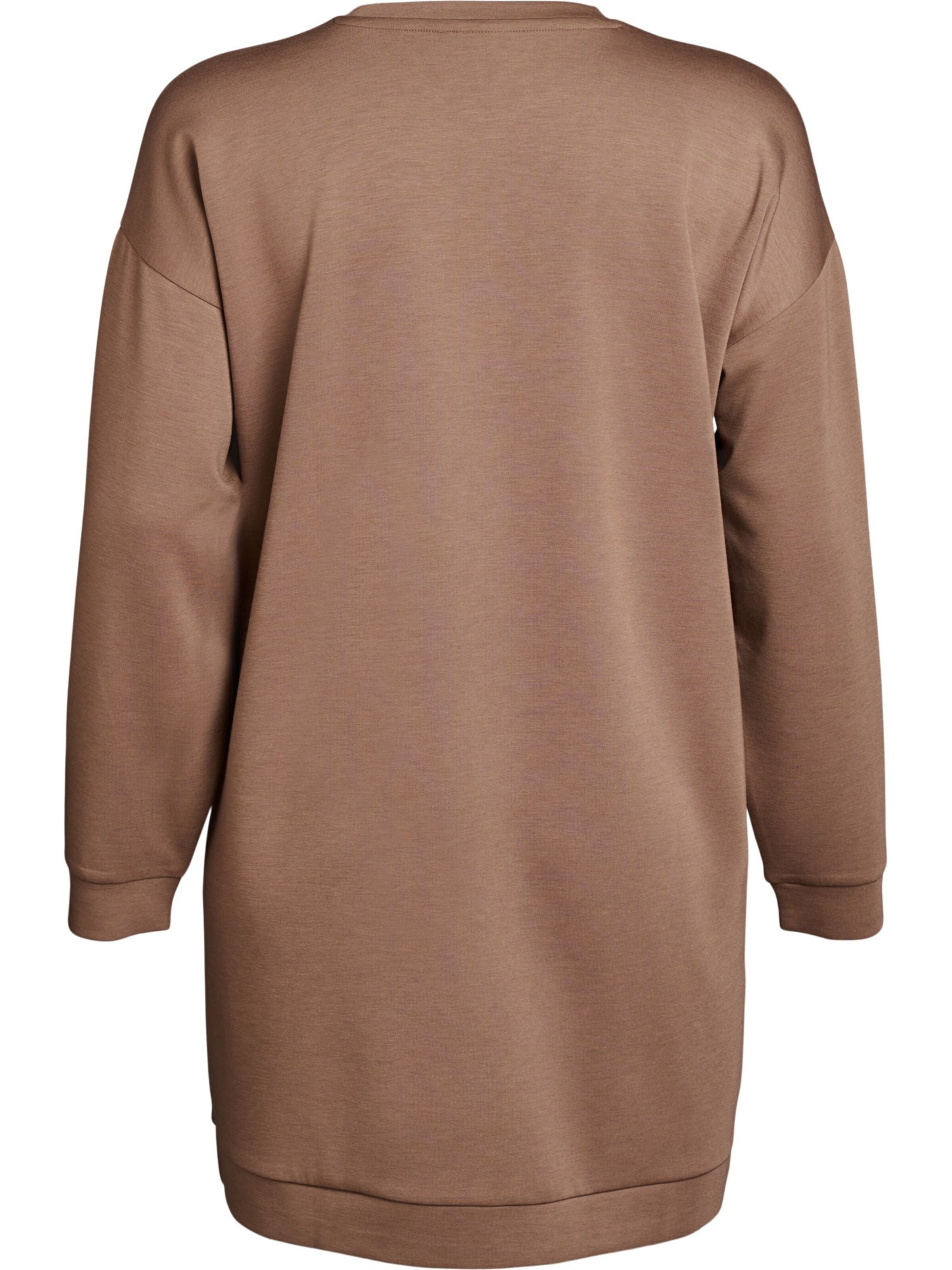 Zizzi - Vestido 'Malisa' em castanho