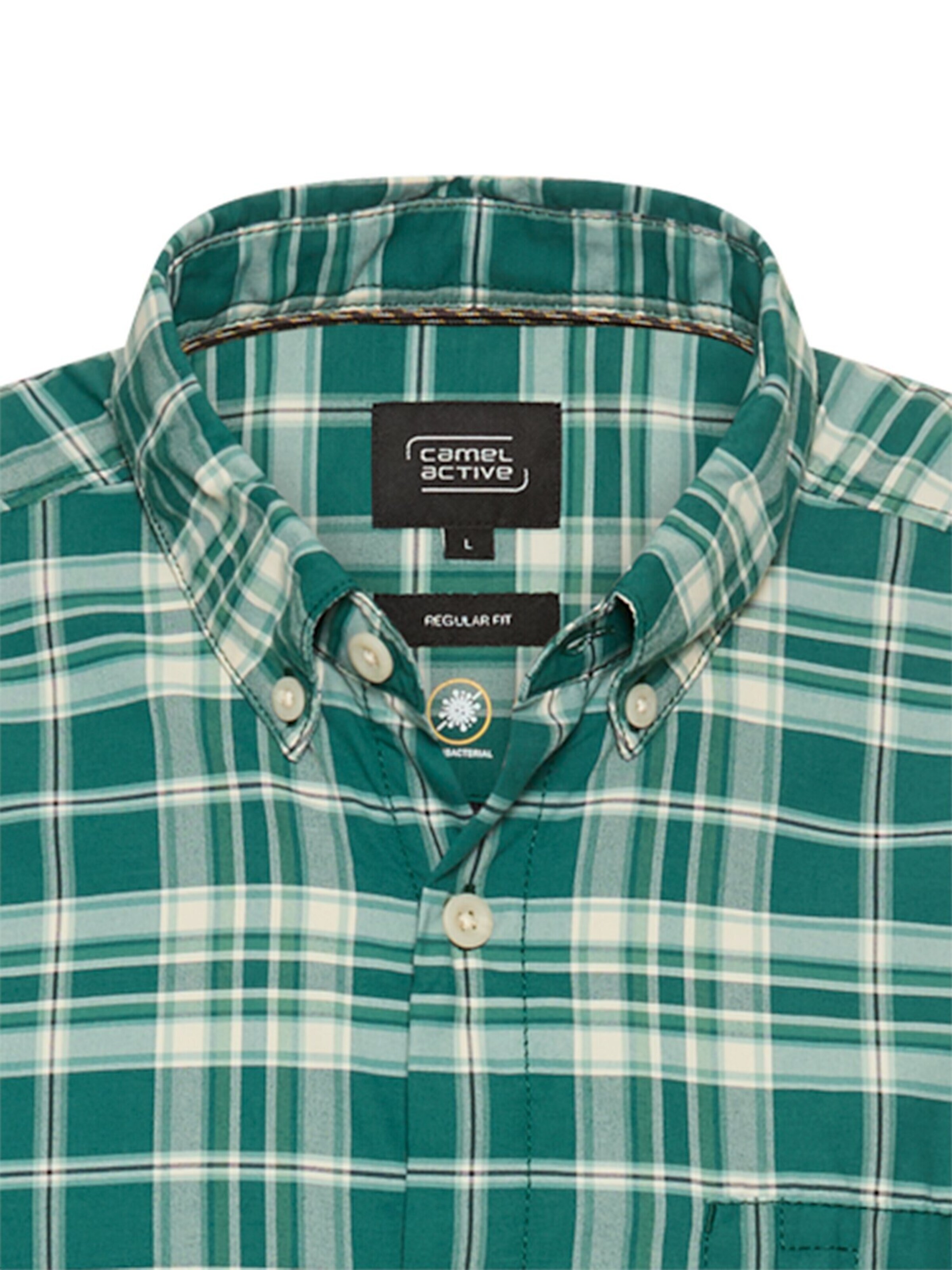 CAMEL ACTIVE Regular fit Button Up Shirt in Green