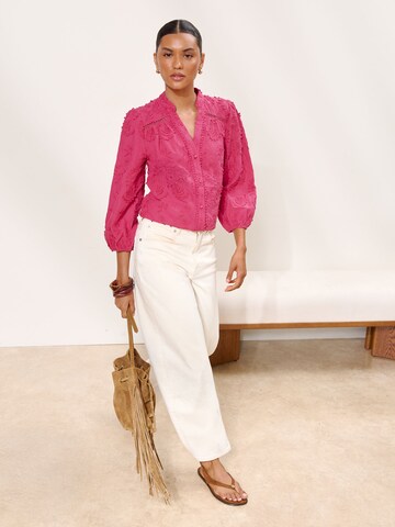 Lipsy Blouse in Pink