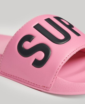 Superdry Badeschuh in Pink