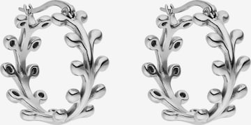 Boucles d'oreilles 'Tiny Leaf' PURELEI en argent : devant