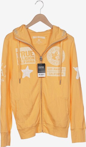 Religion Sweatshirt & Zip-Up Hoodie in XL in Orange: front
