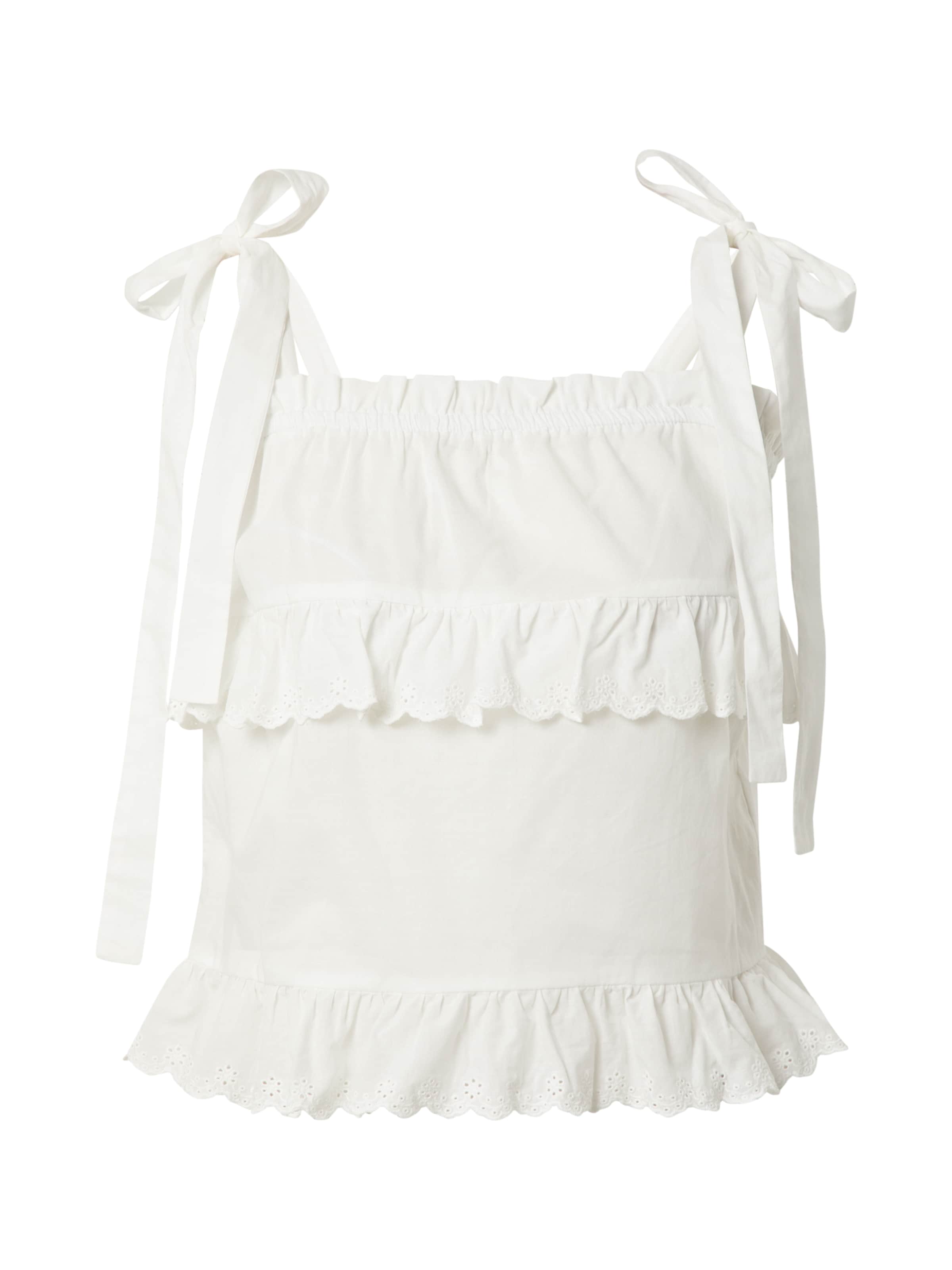 VILA Τοπ 'GABRIELLA' σε λευκό: μπροστά