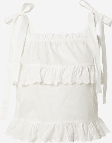 VILA Top 'GABRIELLA' in White: front