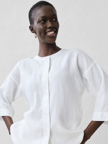 bonprix Bluse in Weiß