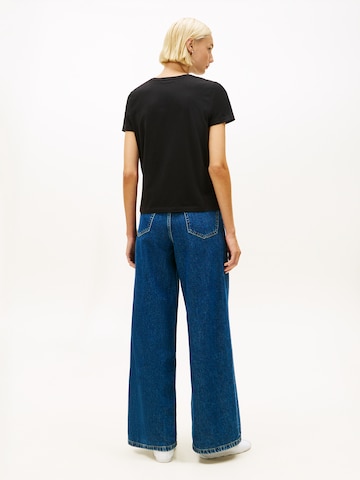 Tricou de la TOMMY HILFIGER pe negru