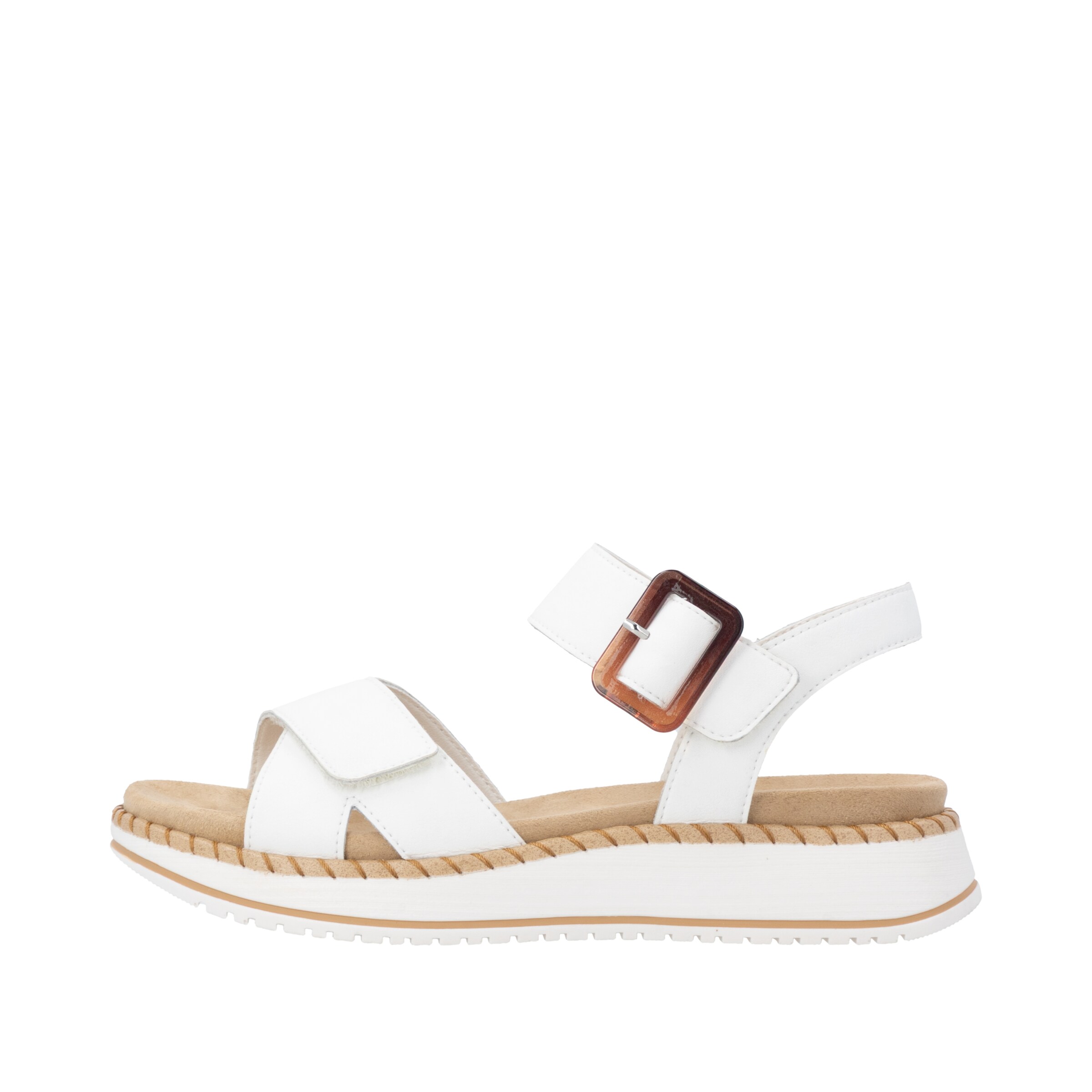 Sandales à lanières REMONTE en blanc