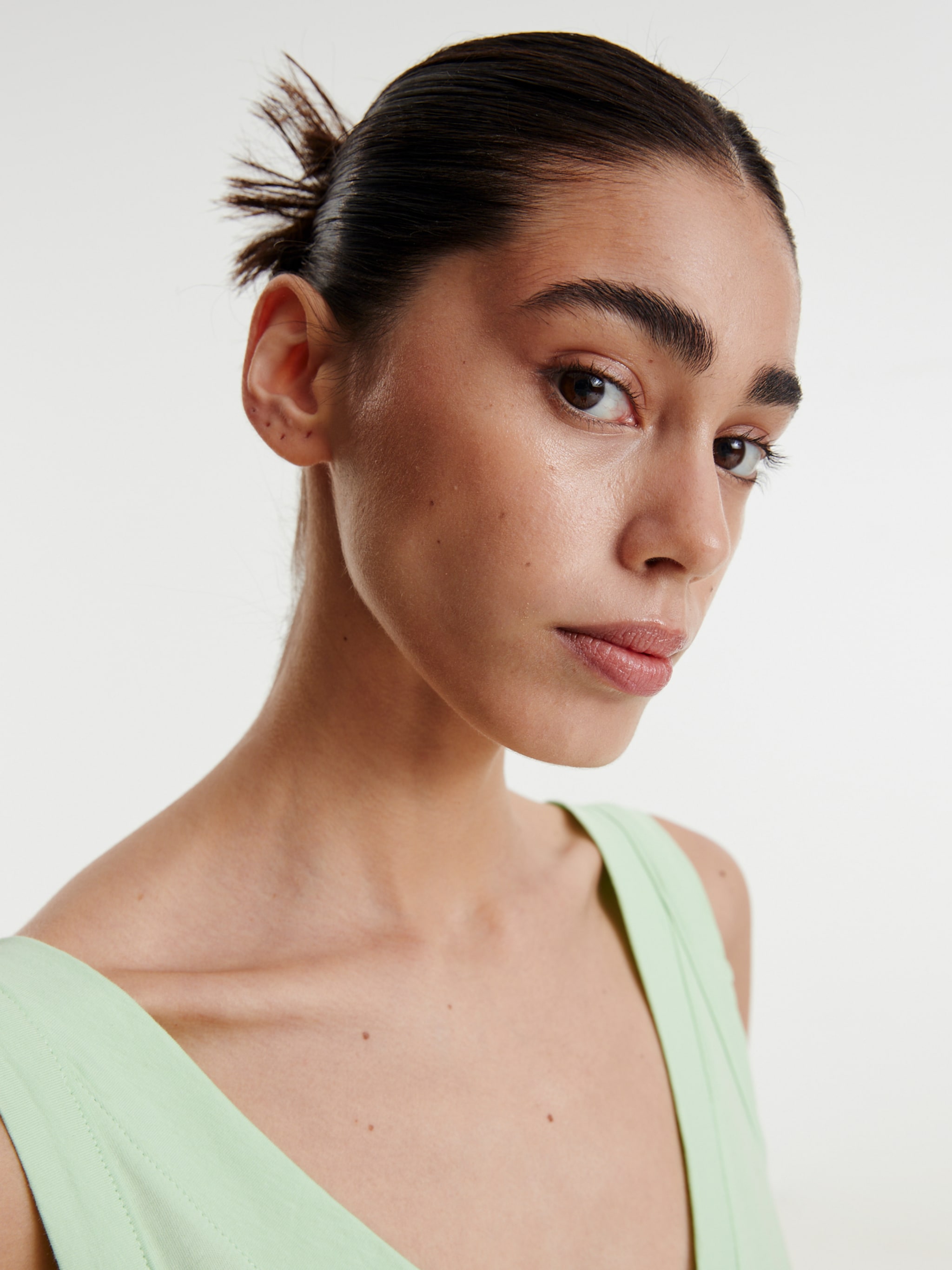 EDITED Producten Jurk 'Kenia' Lichtgroen