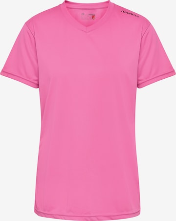 T-shirt fonctionnel Newline en rose : devant