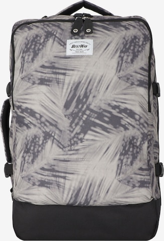 Worldpack Backpack 'Bestway Cabin Pro' in Grey: front