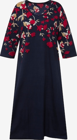 Robe Ulla Popken en bleu : devant