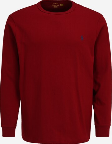 sarkans Polo Ralph Lauren Big & Tall T-Krekls: no priekšpuses