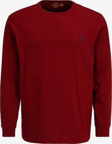 Polo Ralph Lauren Big & Tall Shirt in Rood: voorkant