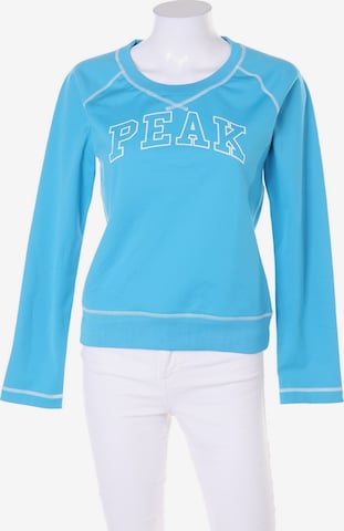 PEAK PERFORMANCE Sweatshirt S in Blau: predná strana
