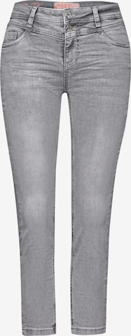 STREET ONE Loosefit Jeans in Grau: predná strana