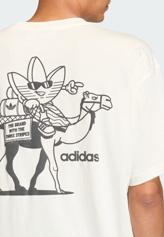 ADIDAS ORIGINALS Shirt 'Camel Treffy' in White