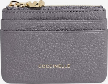 Astuccio 'C-me Small 1' di Coccinelle in grigio: frontale