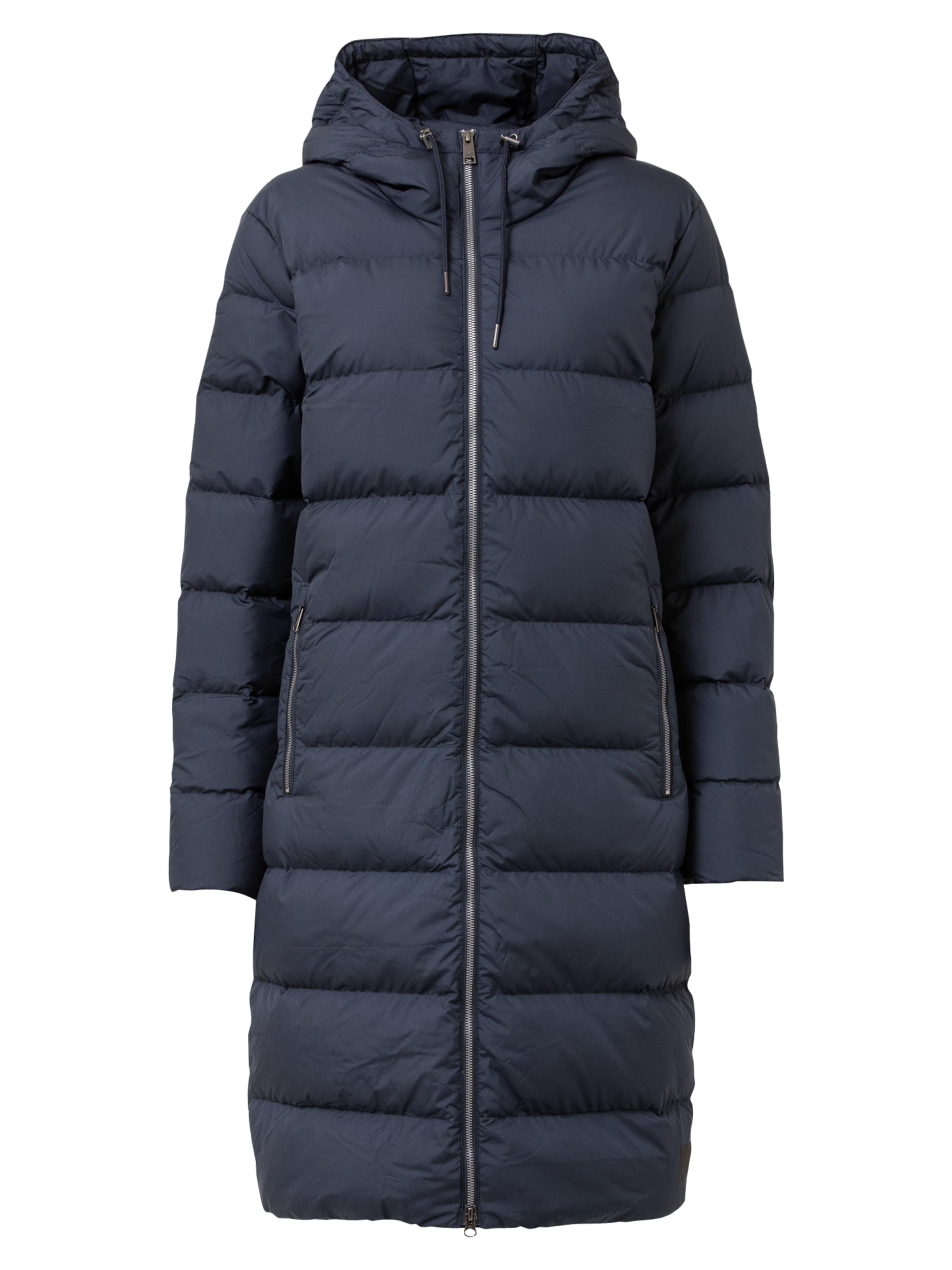 JACK WOLFSKIN - Sobretudo outdoor 'Frozen Palace' em azul: frente