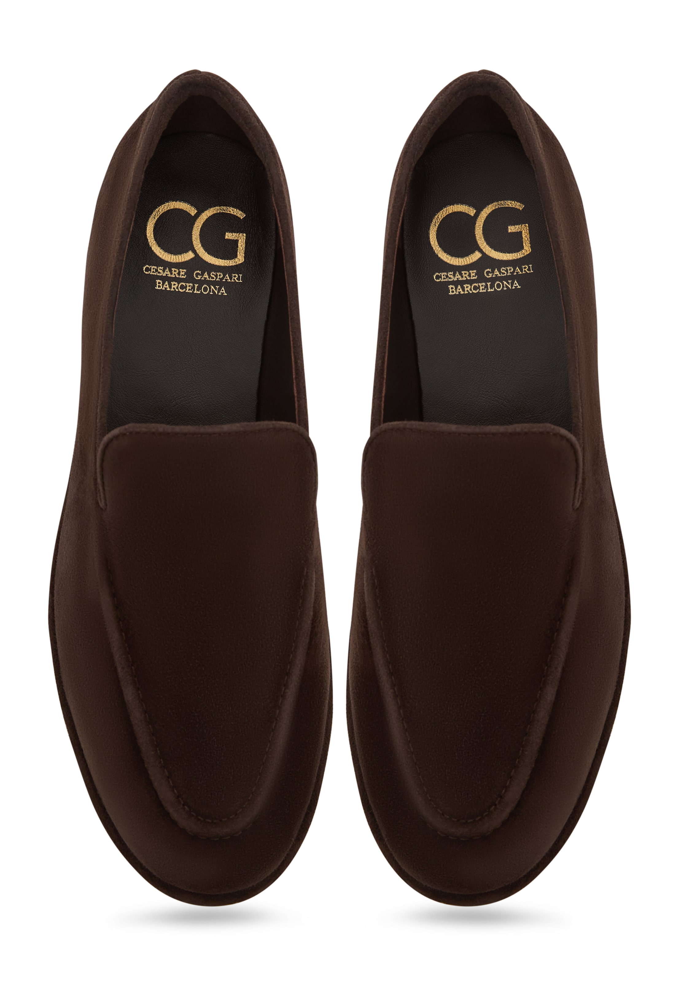CESARE GASPARI Slip-ons in Brown