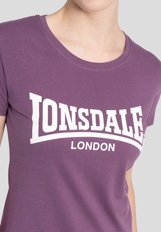 T-shirt 'Cartmel' LONSDALE en violet