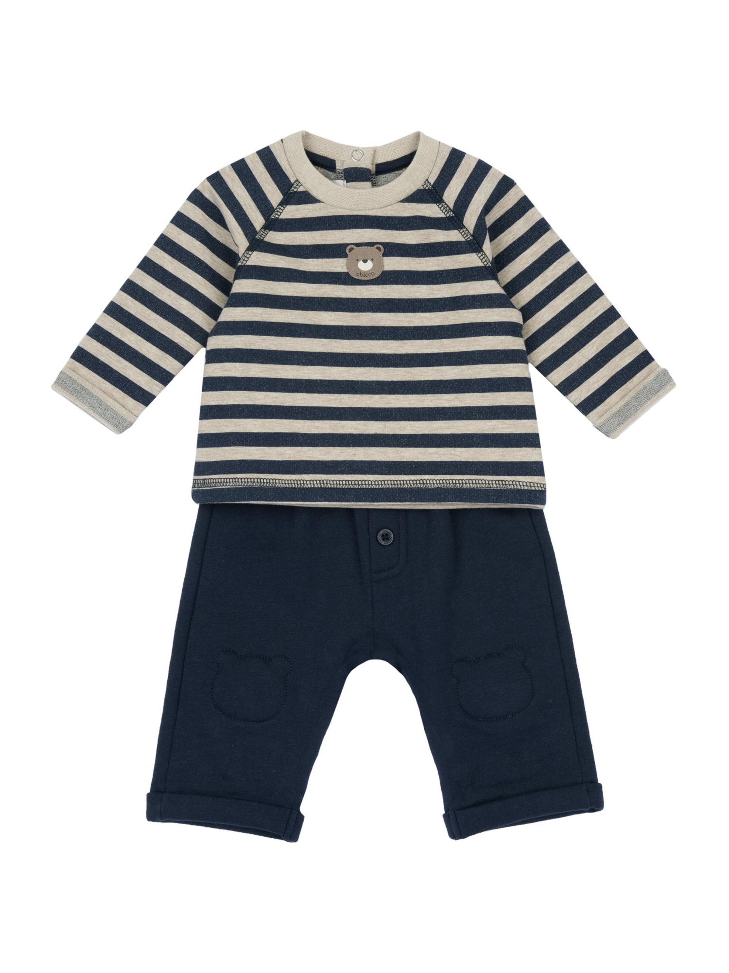 Chicco Σετ σε μπλε: μπροστά