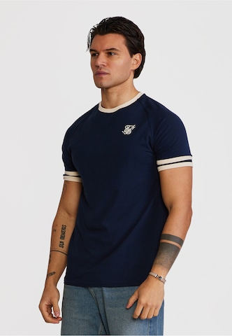 SikSilk Koszulka 'Tournament' w kolorze niebieski