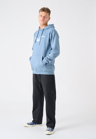 Cleptomanicx Sweatshirt 'Mowe' in Blue