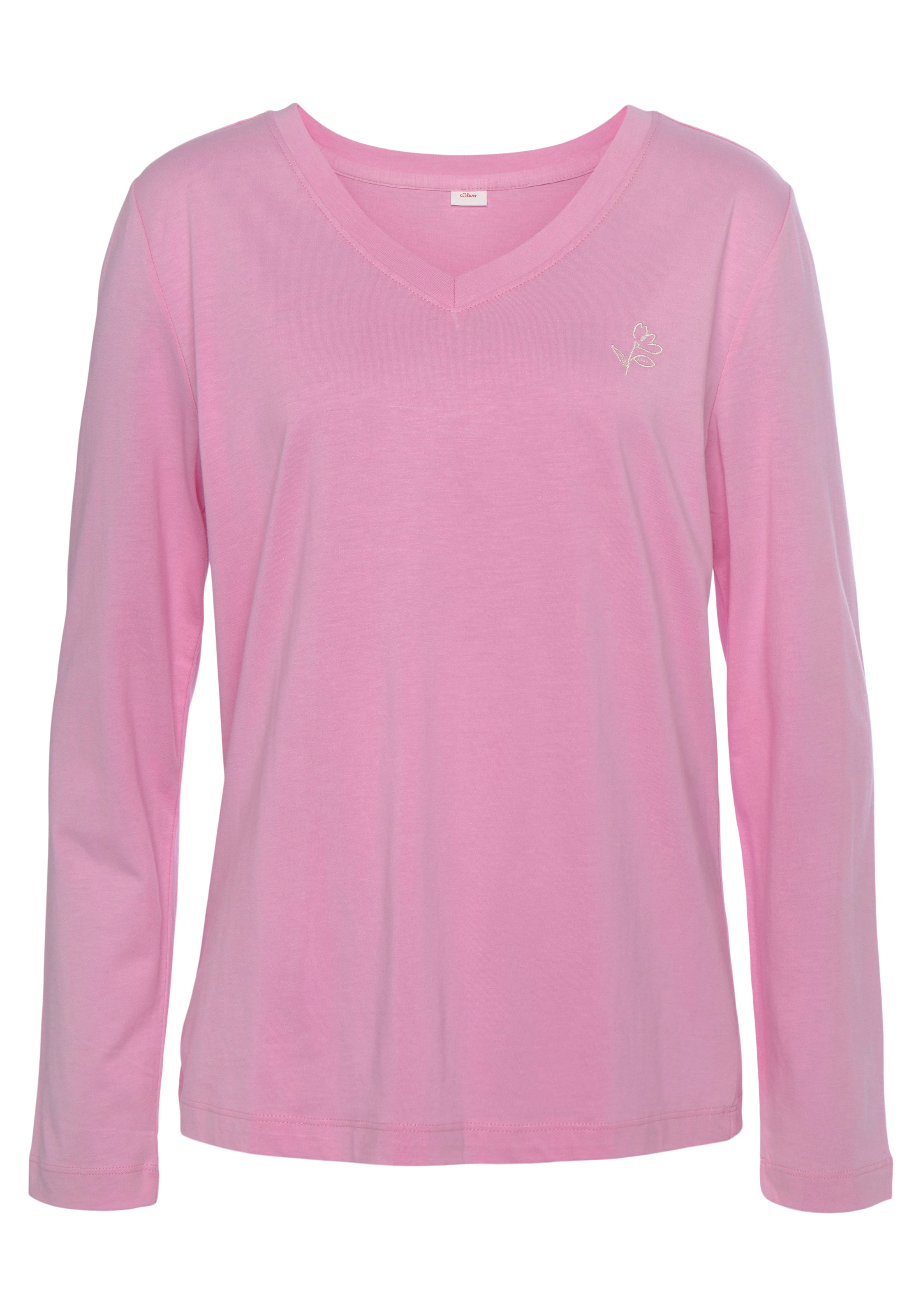 T-shirt s.Oliver en rose : devant