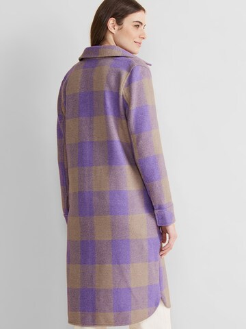 STREET ONE Between-Seasons Coat in Purple