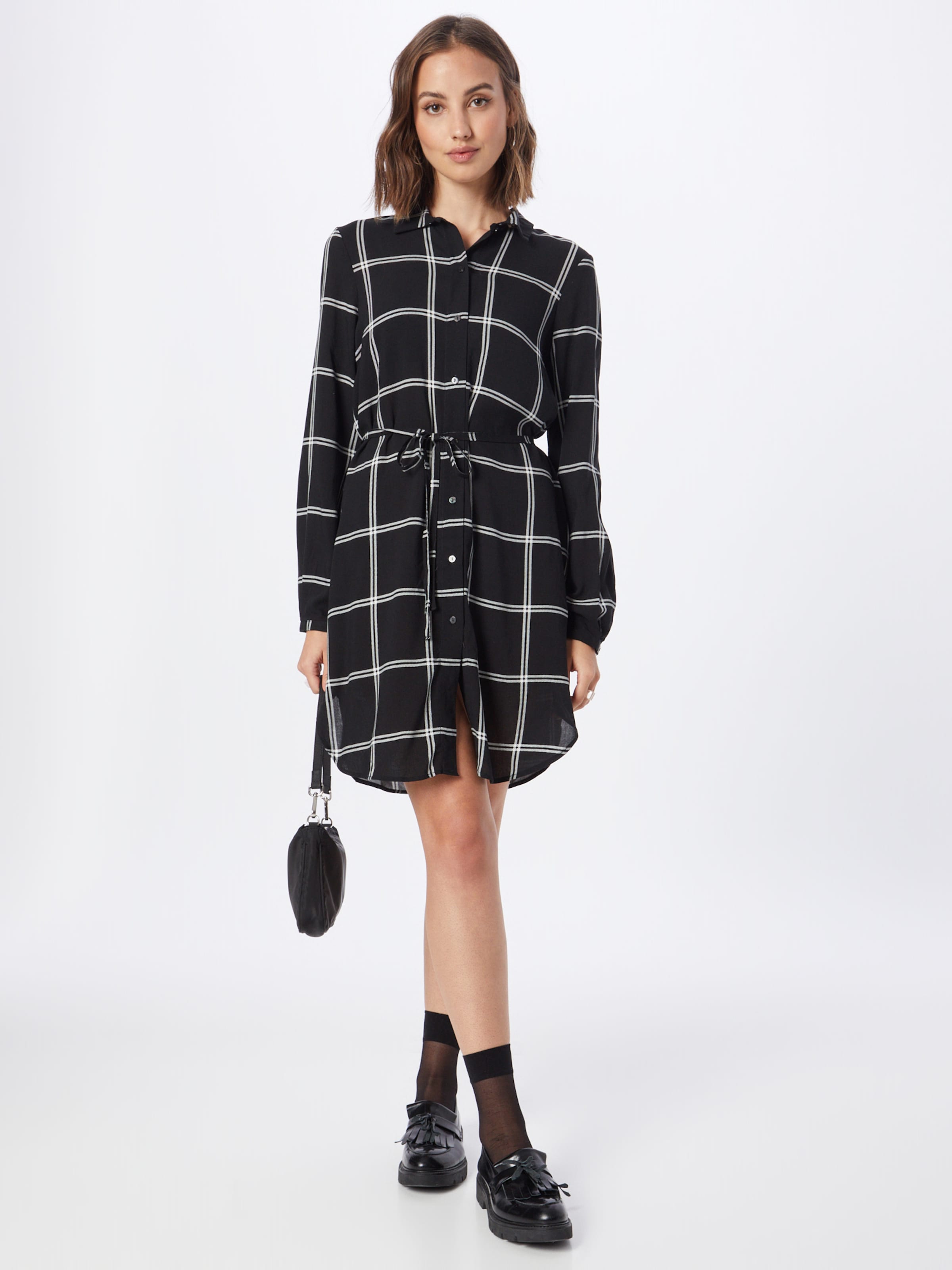 ONLY Shirt Dress NOVA Plaid Shirt Dress