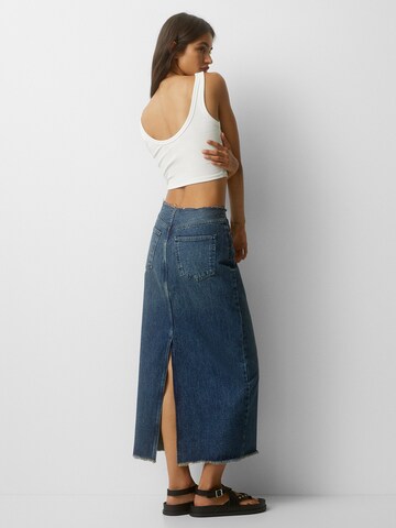 Pull&Bear Rok in Blauw