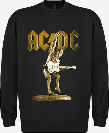 Sweat-shirt 'Stiff Upper Lip' AC/DC en noir : devant