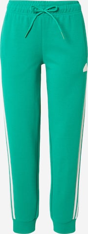 ADIDAS SPORTSWEAR Sports trousers 'Future Icons 3-Stripes ' in Green: front