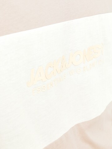 JACK & JONES Tričko 'JJELegacy' - Béžová