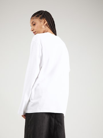 WEEKDAY Oversized shirt in Wit